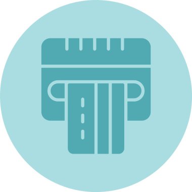 Atm Kabartma Çemberi Gradyan Simgesi