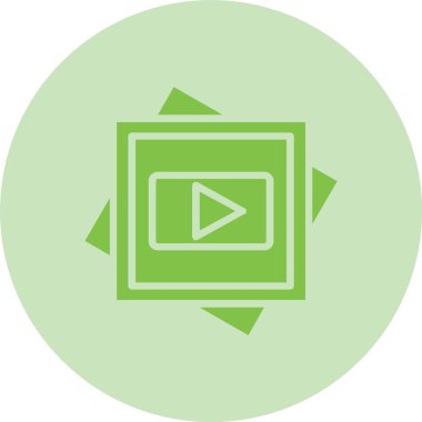 Ortam Kabartma Çemberi Gradyan Simgesi