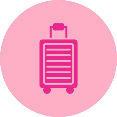 Çanta Kabartma Çemberi Gradyan Simgesi