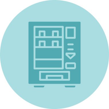 Otomat Kabartma Çemberi Gradyan Simgesi