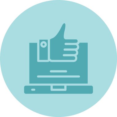 Geribildirim Çemberi Gradyan Simgesi