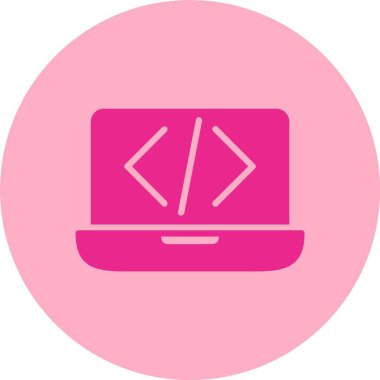 Kodlama Çemberi Gradyan Simgesi