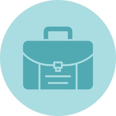 Çanta Kabartma Çemberi Gradyan Simgesi