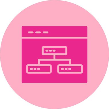 Yapı Kabartma Çemberi Gradyan Simgesi