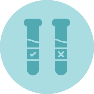 Deney Kabartma Çemberi Gradyan Simgesi