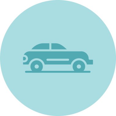 Otomobil Kabartma Çemberi Gradyan Simgesi