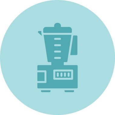 Karıştırıcı Kabartma Çemberi Gradyan Simgesi