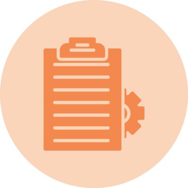 Pano Kabartma Çemberi Gradyan Simgesi