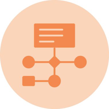 Çalışma Akımı Kabartma Çemberi Gradyan Simgesi