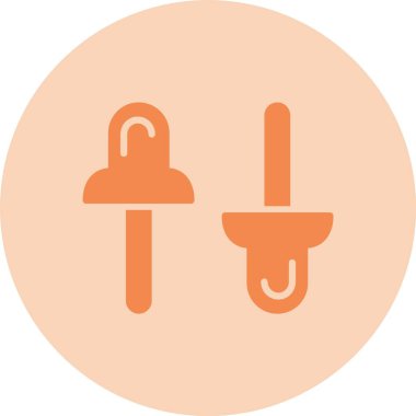 Bağlayıcı Kabartma Çemberi Gradyan Simgesi