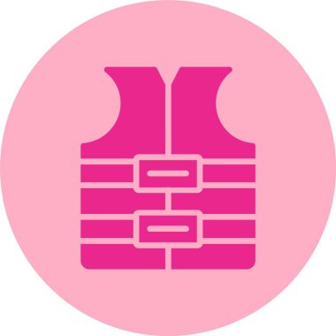 Yaşam Yeleği Kabartma Çemberi Gradyan Simgesi