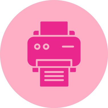 Yazıcı Kabartma Çemberi Gradyan Simgesi