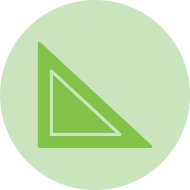 Geometri Kabartma Çemberi Gradyan Simgesi