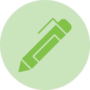 Kalem Kabartma Çemberi Gradyan Simgesi