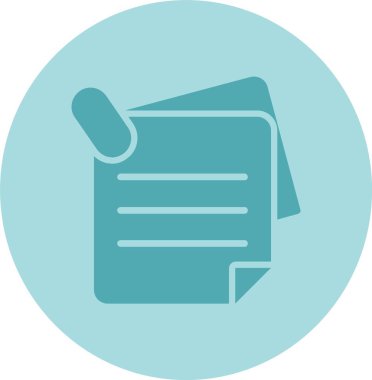 Yapışkan Notlar Kabartma Çemberi Gradyan Simgesi