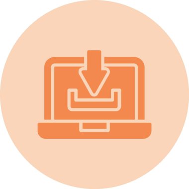 Glyph Çemberi Gradyan Simgesi İndir