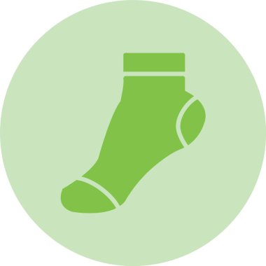 Çorap Kabartma Çemberi Gradyan Simgesi