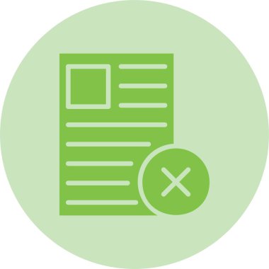 Reddedilmiş Kabartma Çemberi Gradyan Simgesi