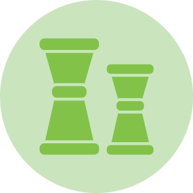 Jigger Glyph Çember Gradyan Simgesi