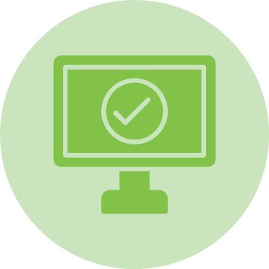 Çevrimiçi Bilgi Kabartma Çemberi Gradyan Simgesi