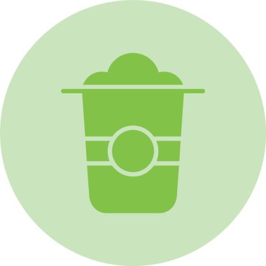 Frappe Kabartma Çemberi Gradyan Simgesi