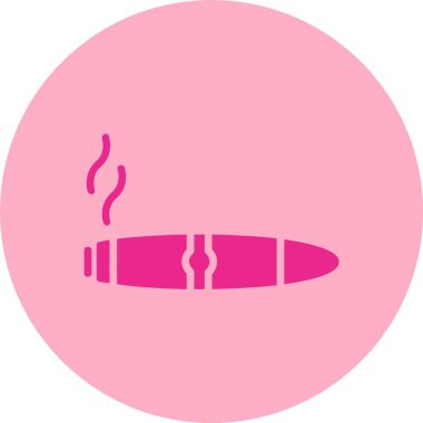 Puro Kabartma Çemberi Gradyan Simgesi