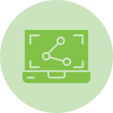 Kabartma Çemberi Gradyan Simgesini Paylaş