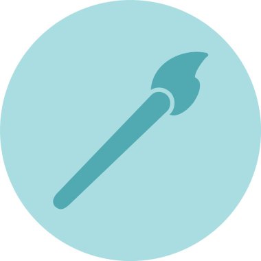 Fırça Kabartma Çemberi Gradyan Simgesi