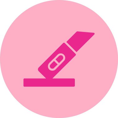 Kesici Kabartma Çemberi Gradyan Simgesi