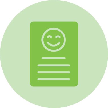 İyi Gözden Geçirme Çemberi Grafik Simgesi