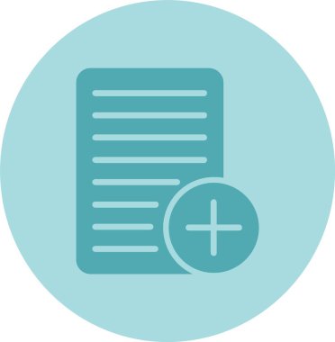 Notlar Kabartma Çemberi Gradyan Simgesi