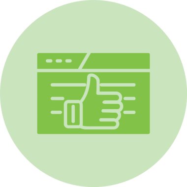 Glyph Çemberi Gradyan Simgesi gibi