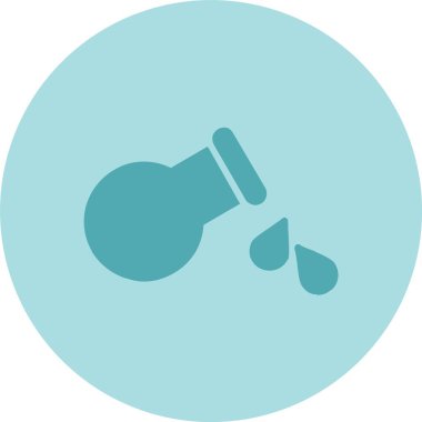 Kaynaşmış Sıvılar Kabartma Çemberi Gradyan Simgesi