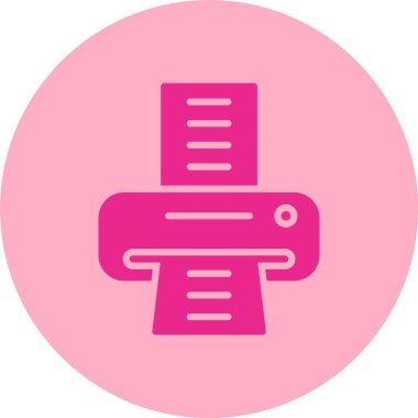 Yazıcı Kabartma Çemberi Gradyan Simgesi