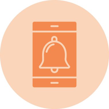 Uyarı Kabartma Çemberi Gradyan Simgesi