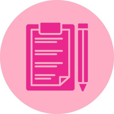 Yapılacaklar Listesi Kabartma Çemberi Gradyan Simgesi