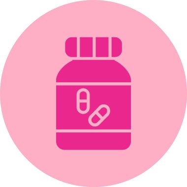 Haplar Kabartma Çemberi Gradyan Simgesi