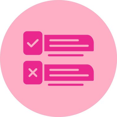 Karar Kabartma Çemberi Gradyan Simgesi