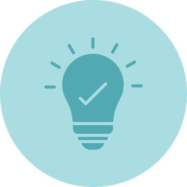 Yenilik Kabartma Çemberi Gradyan Simgesi