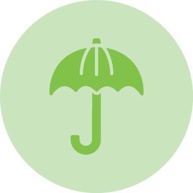 Koruma Kabartması Çemberi Gradyan Simgesi