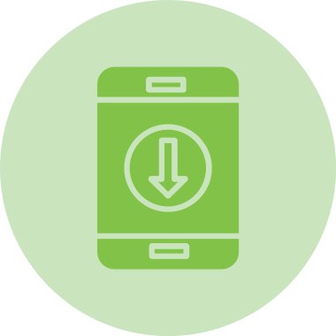 Glyph Çemberi Gradyan Simgesi İndir