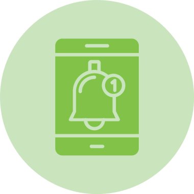 Uyarı Kabartma Çemberi Gradyan Simgesi