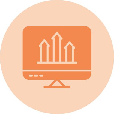 Glyph Çemberi Gradyan Simgesini Oy Oranı