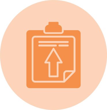 Pano Kabartma Çemberi Gradyan Simgesi