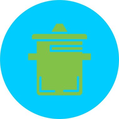 Glyph Çemberi Gradyan Simgesi Pişiriliyor