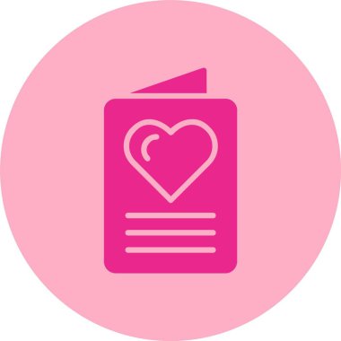 Tebrik Kartı Kabartma Çemberi Gradyan Simgesi