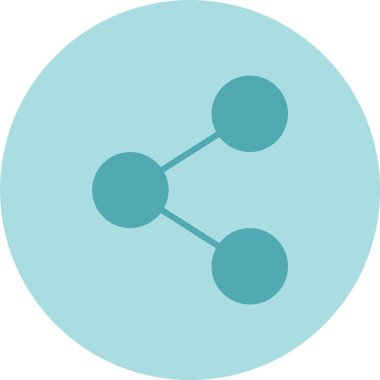 Kabartma Çemberi Gradyan Simgesini Paylaş