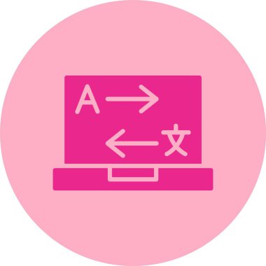 Bilgisayar Kabartma Çemberi Gradyan Simgesi