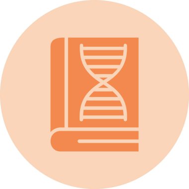 Biyoloji Kabartma Çemberi Gradyan Simgesi