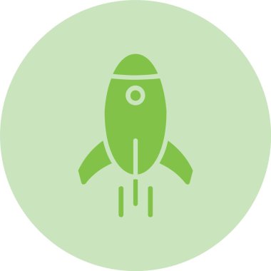 Arcade Glyph Çember Gradyan Simgesi